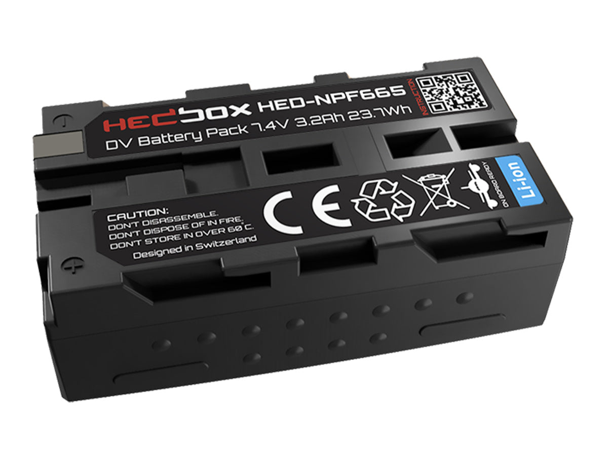 Hedbox NPF665 SMART Li-Ion Battery for SONY NPF - 3200mAh