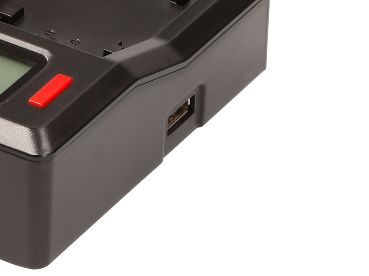 Hedbox RP-DC50 Dual Battery Charger with Battery Charger Plate - Sony: NP-F Series
