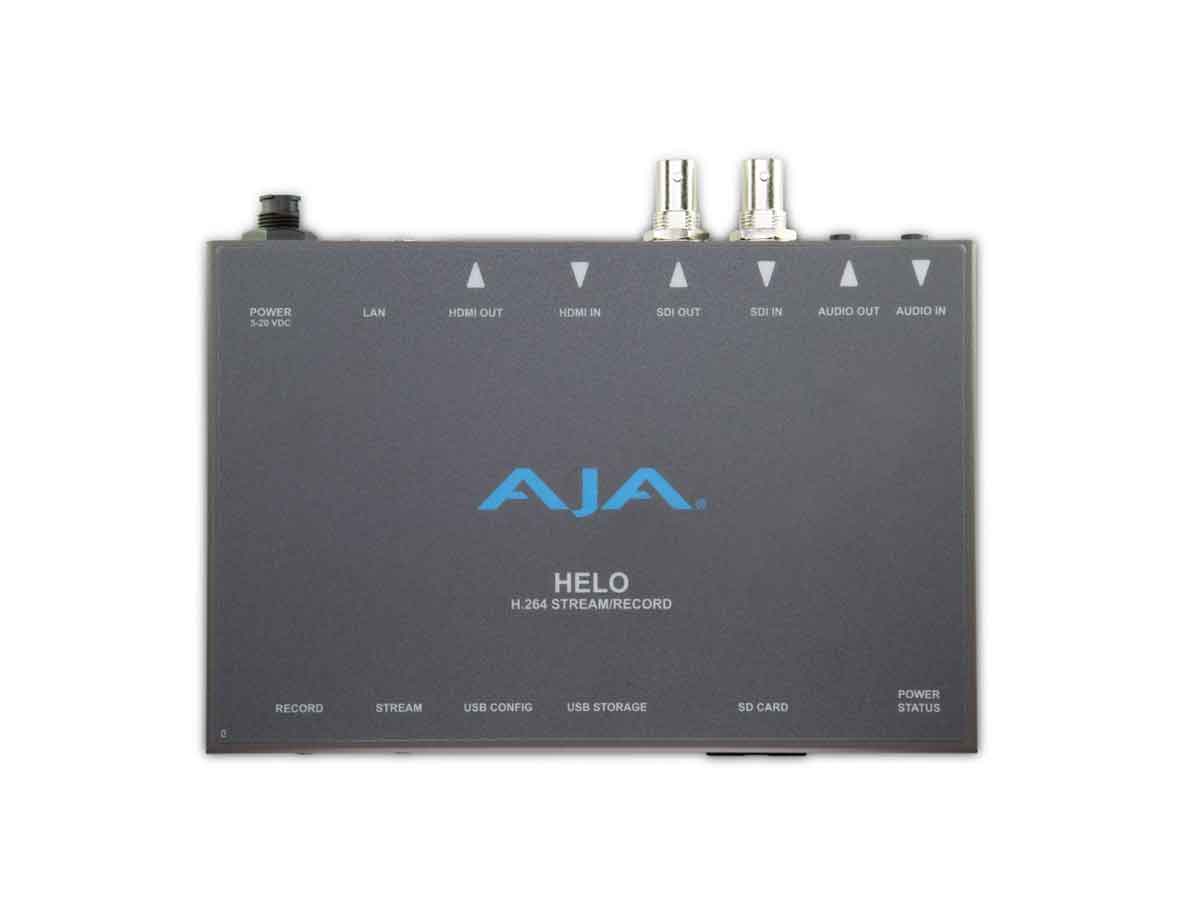 AJA HELO H.264 Streamer & Recorder