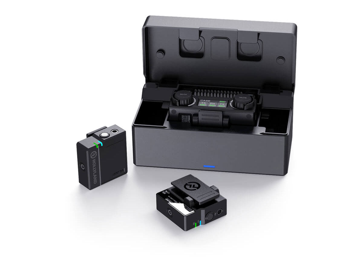 Hollyland LARK 150 Duo - 2-Person Wireless Microphone System (Black)