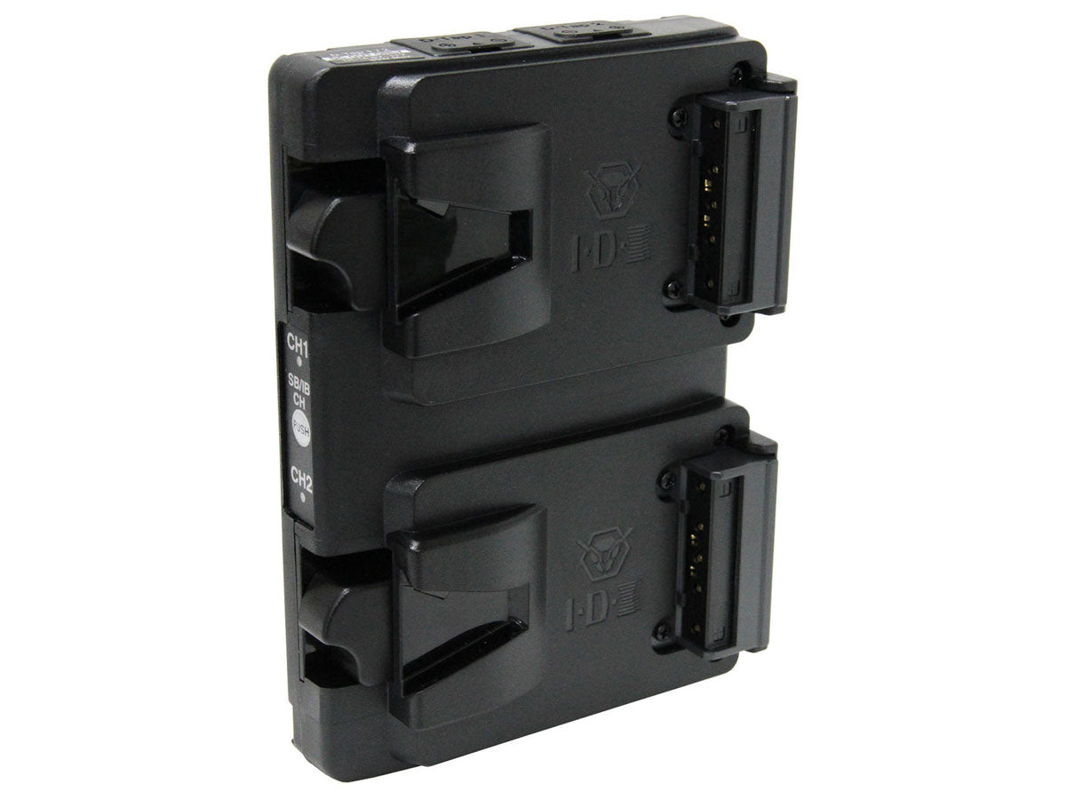 IDX A-Vmicro2 Dual V-Mount Hot-Swap Plate for Imicro Batteries