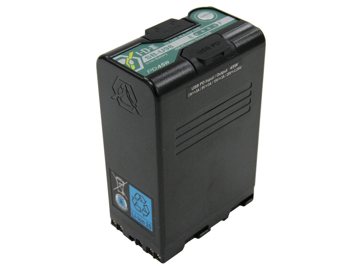 IDX 14.4V 96Wh BPU Type Battery with 1 x D Tap + USB PD