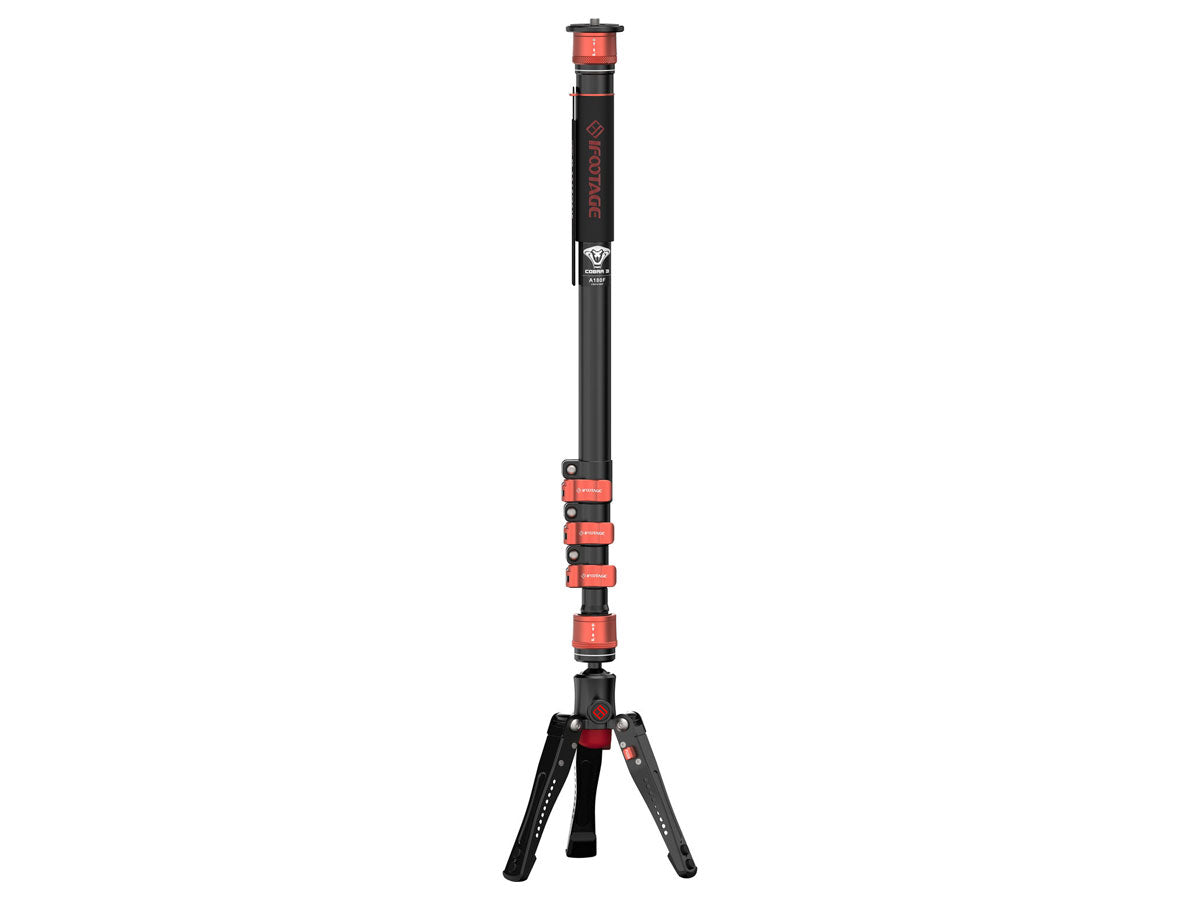 iFootage Cobra 3 A180F Aluminium Flip Lock Monopod