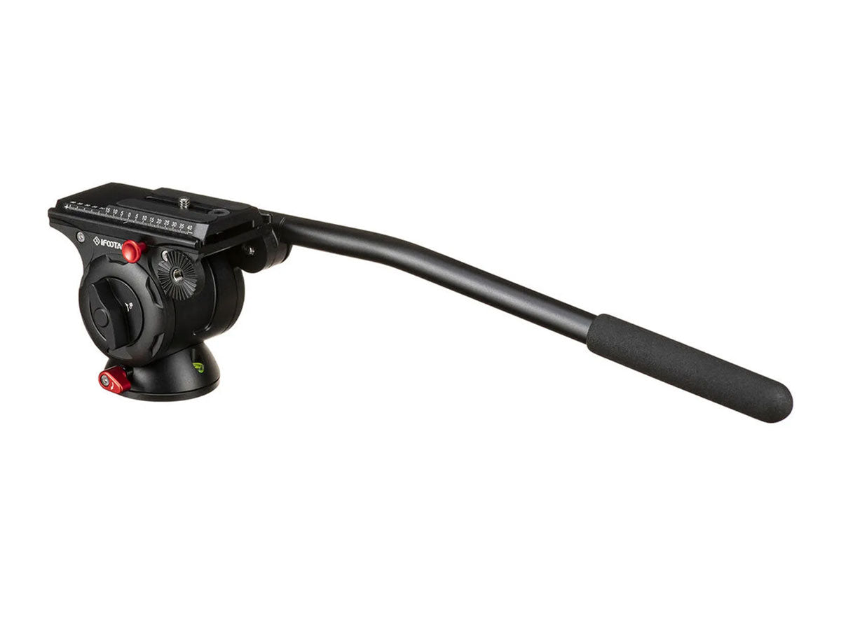 iFootage Cobra 3 C180F-P Monopod & Komodo K5S Fluid Head Bundle