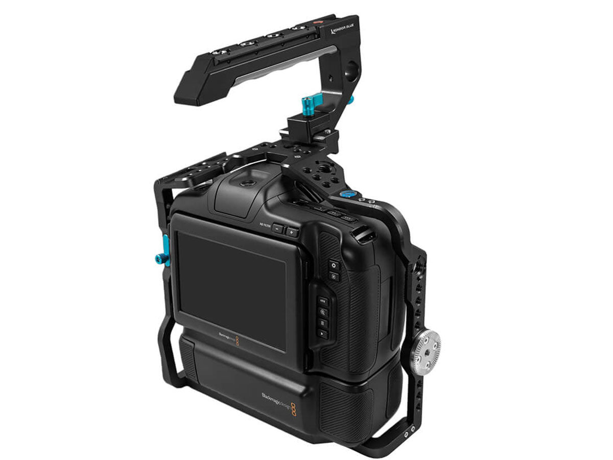 Kondor Blue BMPCC 6K Pro Cage Battery Grip - Black