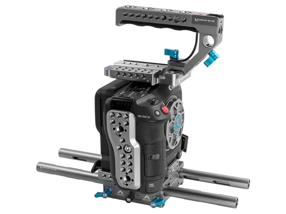 Kondor Blue Canon C70 Cinema Base Rig - Space Grey