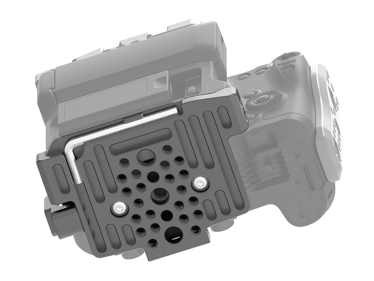 Kondor Blue Canon C70 Bottom Plate - Black
