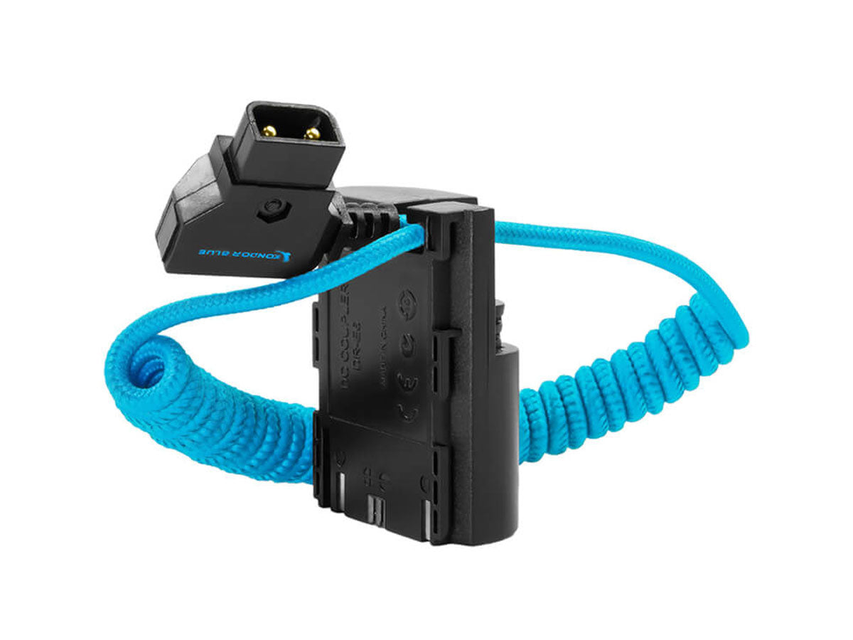 Kondor Blue D-Tap to Canon LPE6 Dummy Battery Cable