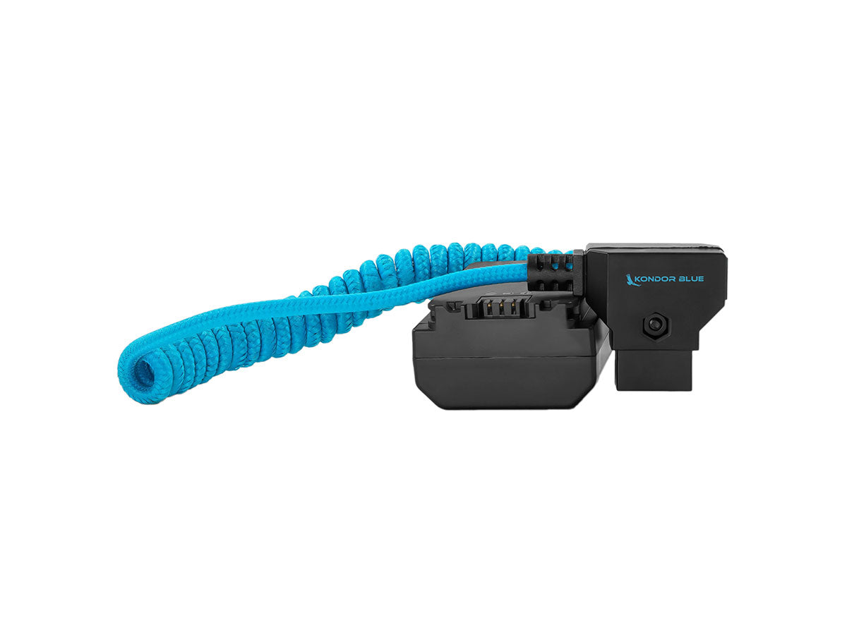 Kondor Blue D-Tap to Sony A7SIII/A7IV NP-FZ100 Dummy Battery Cable (Blue)