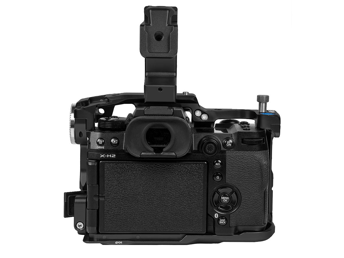 Kondor Blue Fujifilm X-H2S Cage with Top Handle - Raven Black