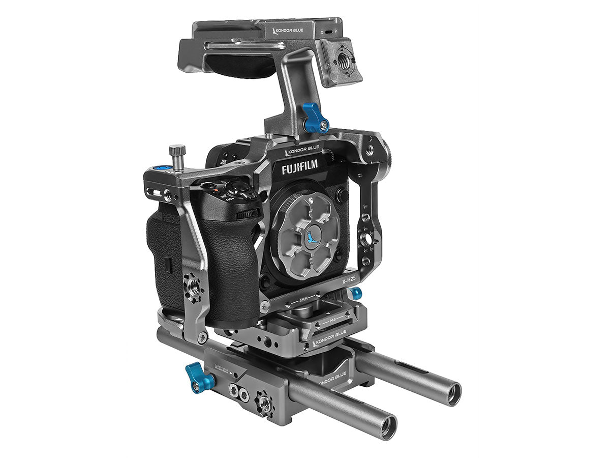 Kondor Blue Fujifilm X-H2S Base Rig MKII - Space Grey