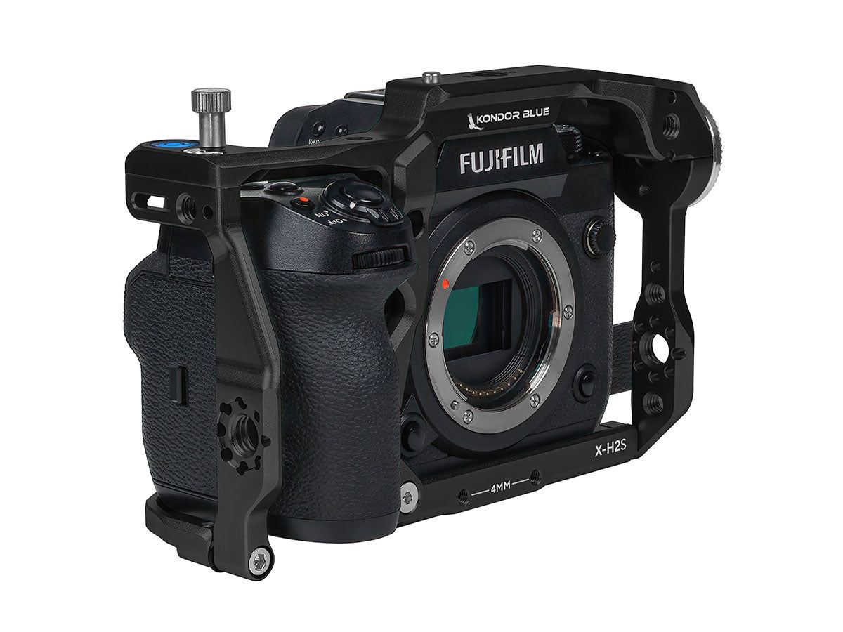Kondor Blue Fujifilm X-H2S Cage - Raven Black