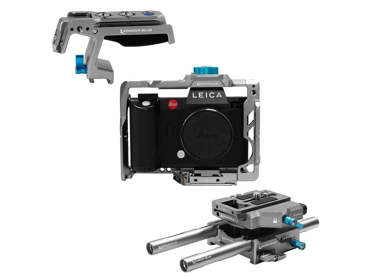 Kondor Blue Leica SL2S/SL2/SL Base Rig MKII (Space Gray)
