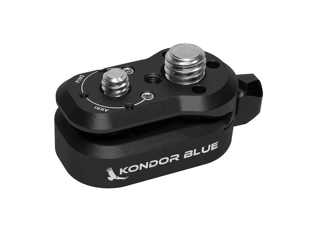 Kondor Blue Mini Quick Release Plate - Raven Black