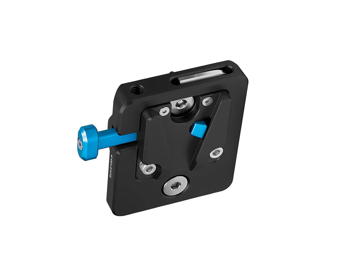 Kondor Blue Mini V-Mount Battery Plate - Raven Black