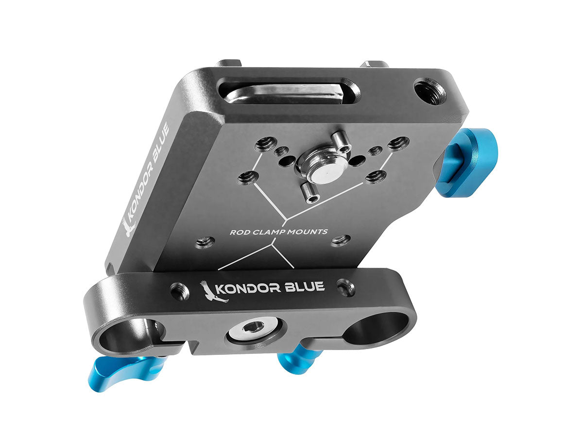 Kondor Blue Mini V-Mount Basic Rod Kit - Space Grey
