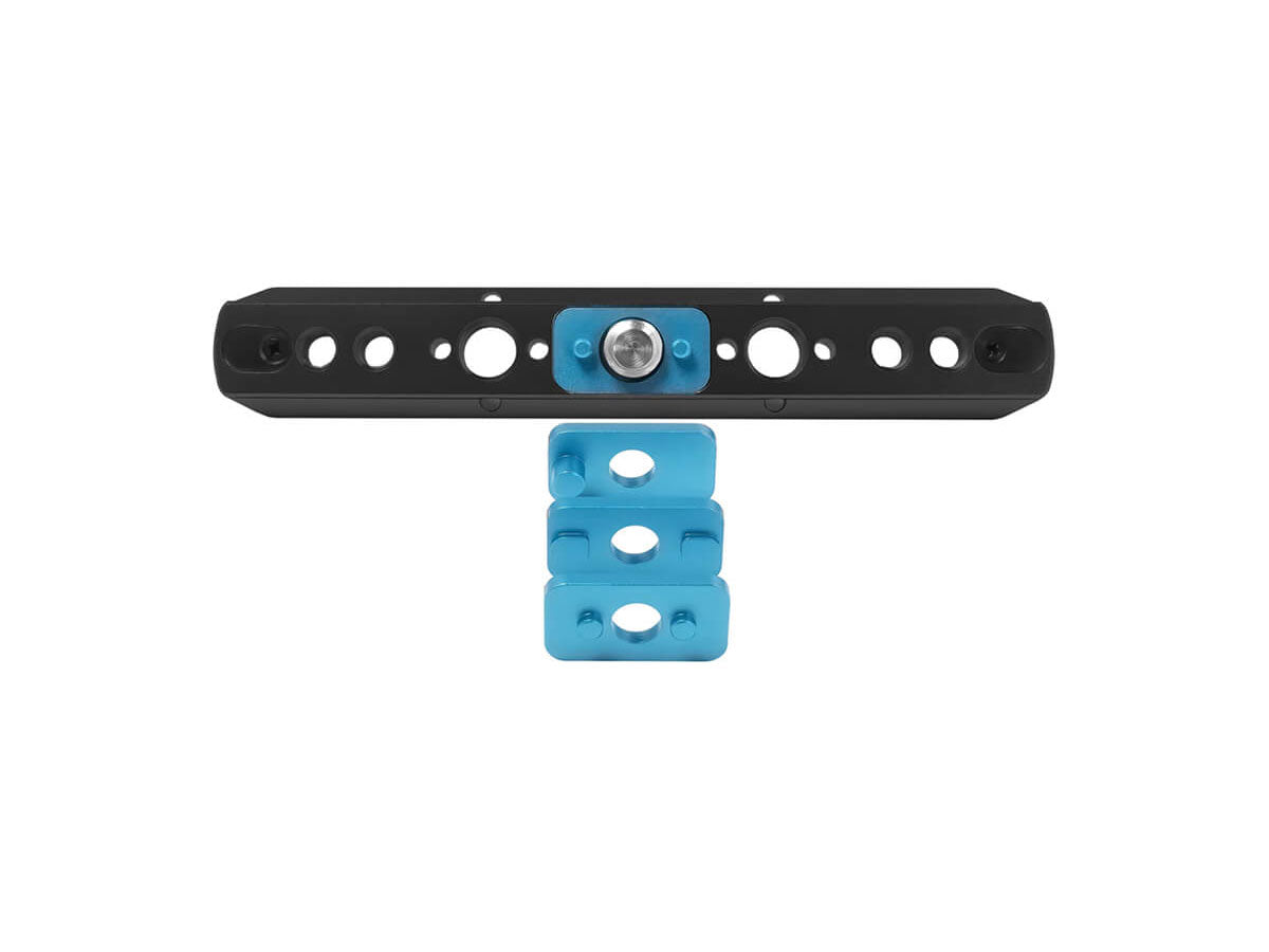 Kondor Blue Monitor Cage 5" NATO Rail (Raven Black)