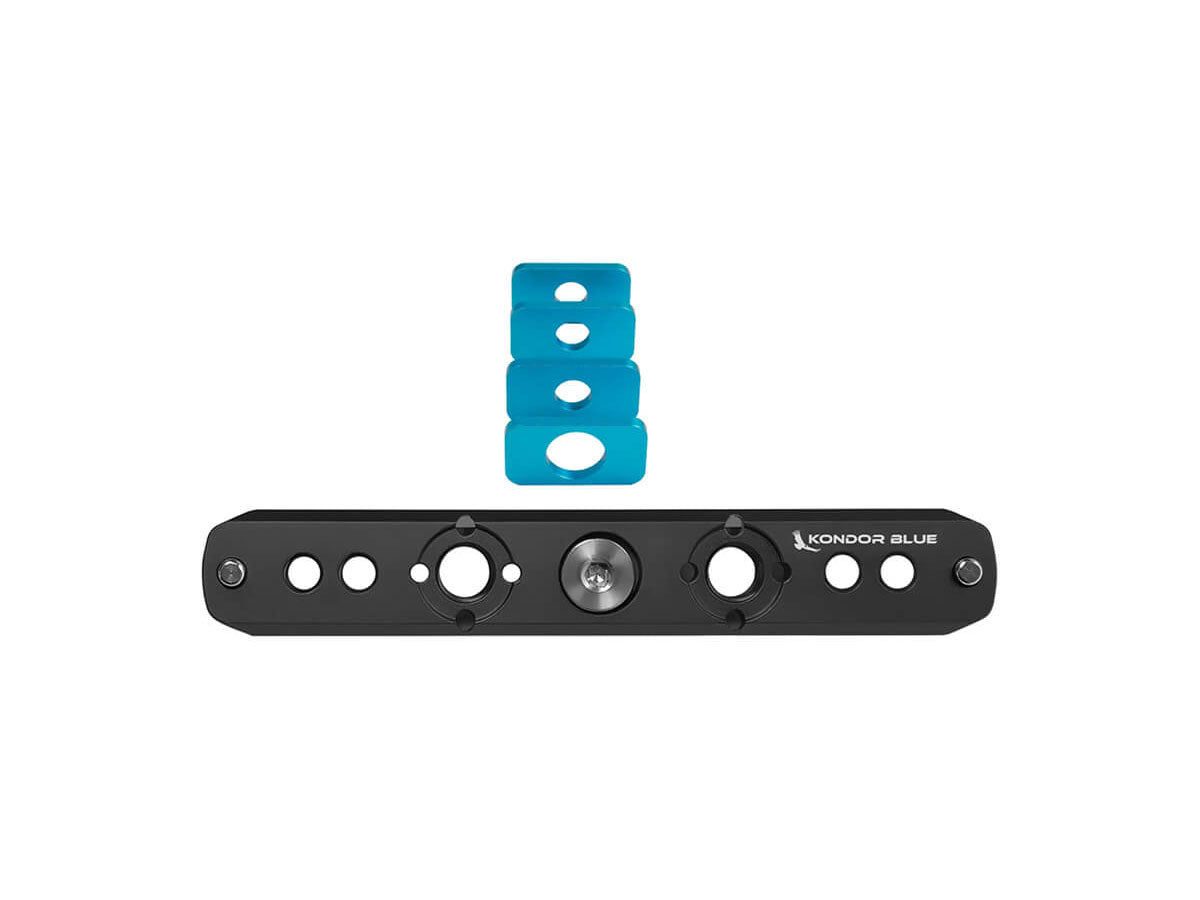 Kondor Blue Monitor Cage 5" NATO Rail (Raven Black)