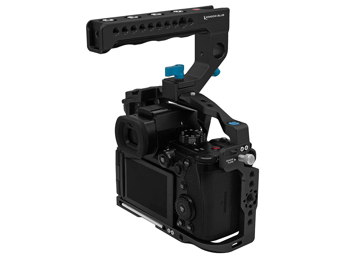 Kondor Blue Panasonic S5II / X Cage (with Top Handle) - Raven Black