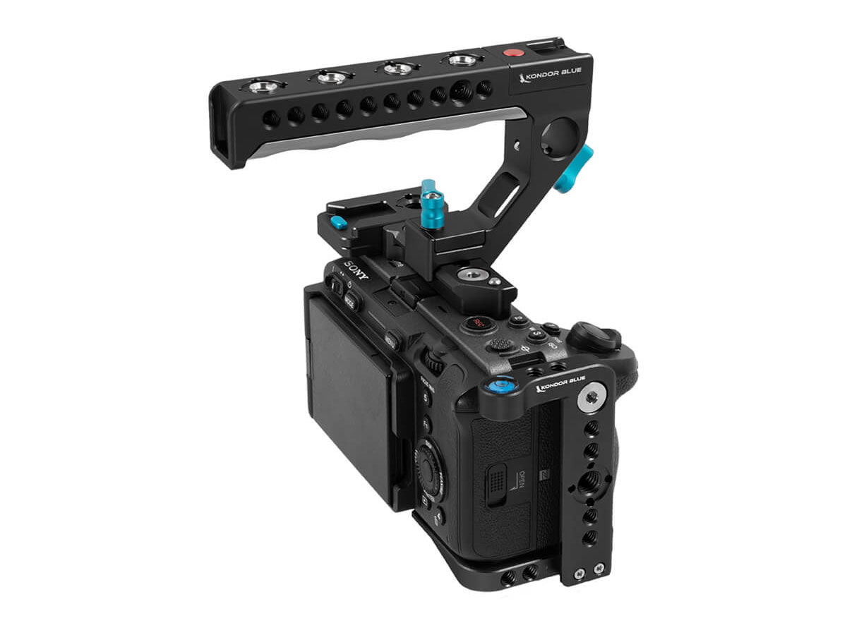 Kondor Blue Sony FX3 Cage (Top Handle) - Black