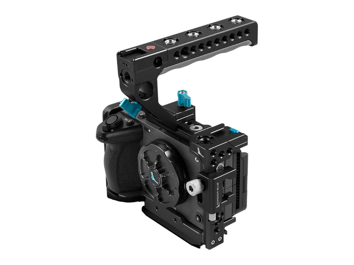 Kondor Blue Sony FX3 Cage (Top Handle) - Black