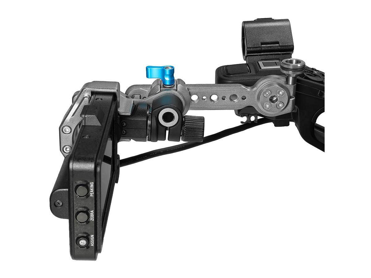 Kondor Blue EVF Bracket Stabilizer for Sony FX6 - Space Grey
