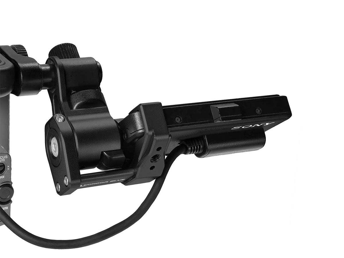 Kondor Blue EVF Bracket Stabilizer for Sony FX6 - Raven Black