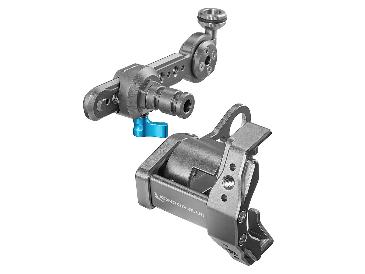 Kondor Blue EVF Bracket Stabilizer for Sony FX6 - Space Grey