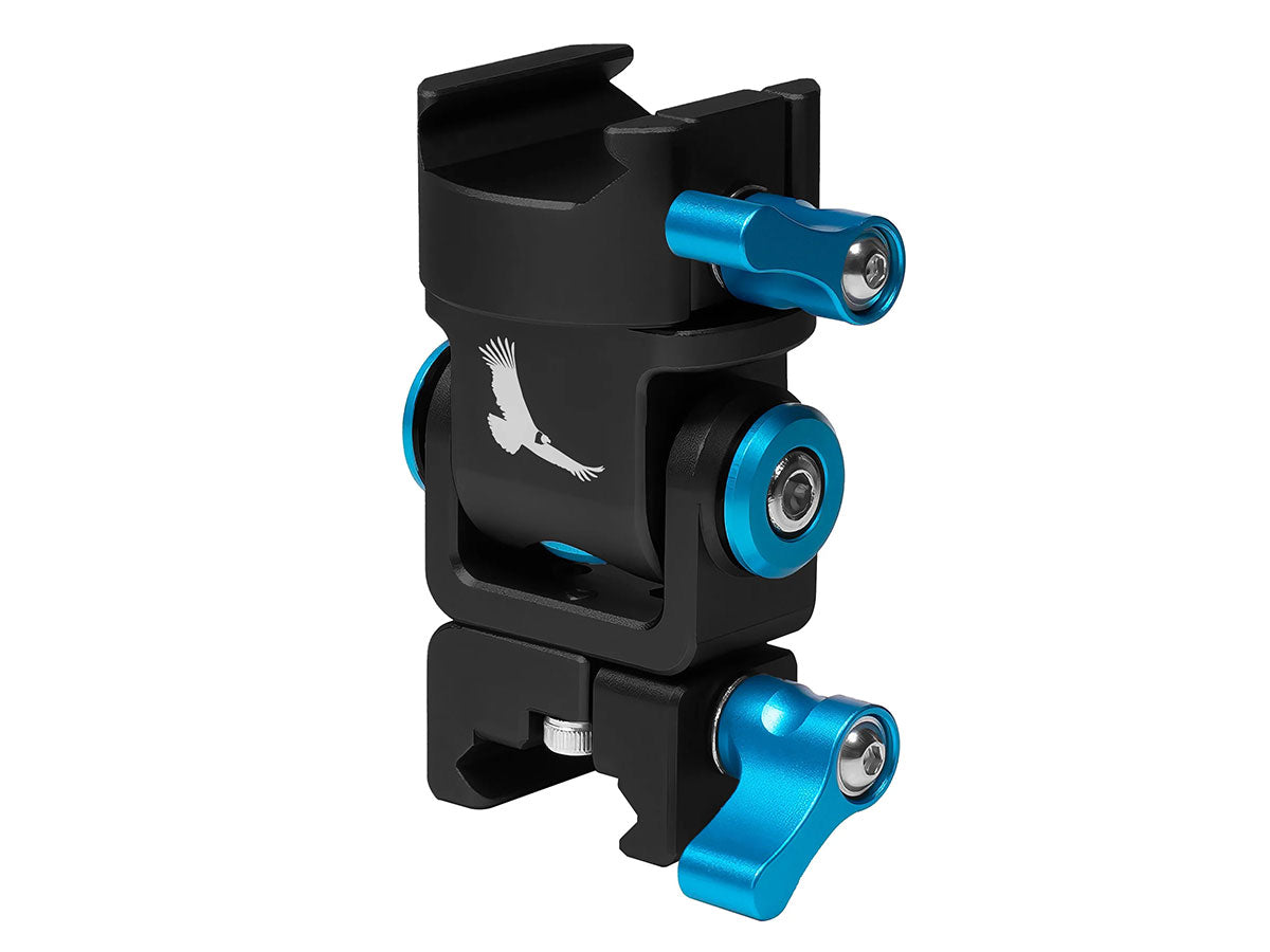 Kondor Blue NATO to NATO Swivel Tilt Monitor Mount (Pan/Tilt) - Raven Black