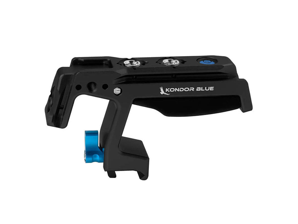 Kondor Blue Talon Top Handle for Cameras, Monitors & Cages - Raven Black