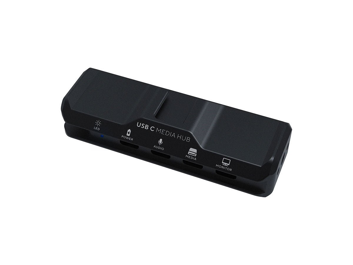 Kondor Blue USB-C Media Hub for iPhone 15 - Raven Black