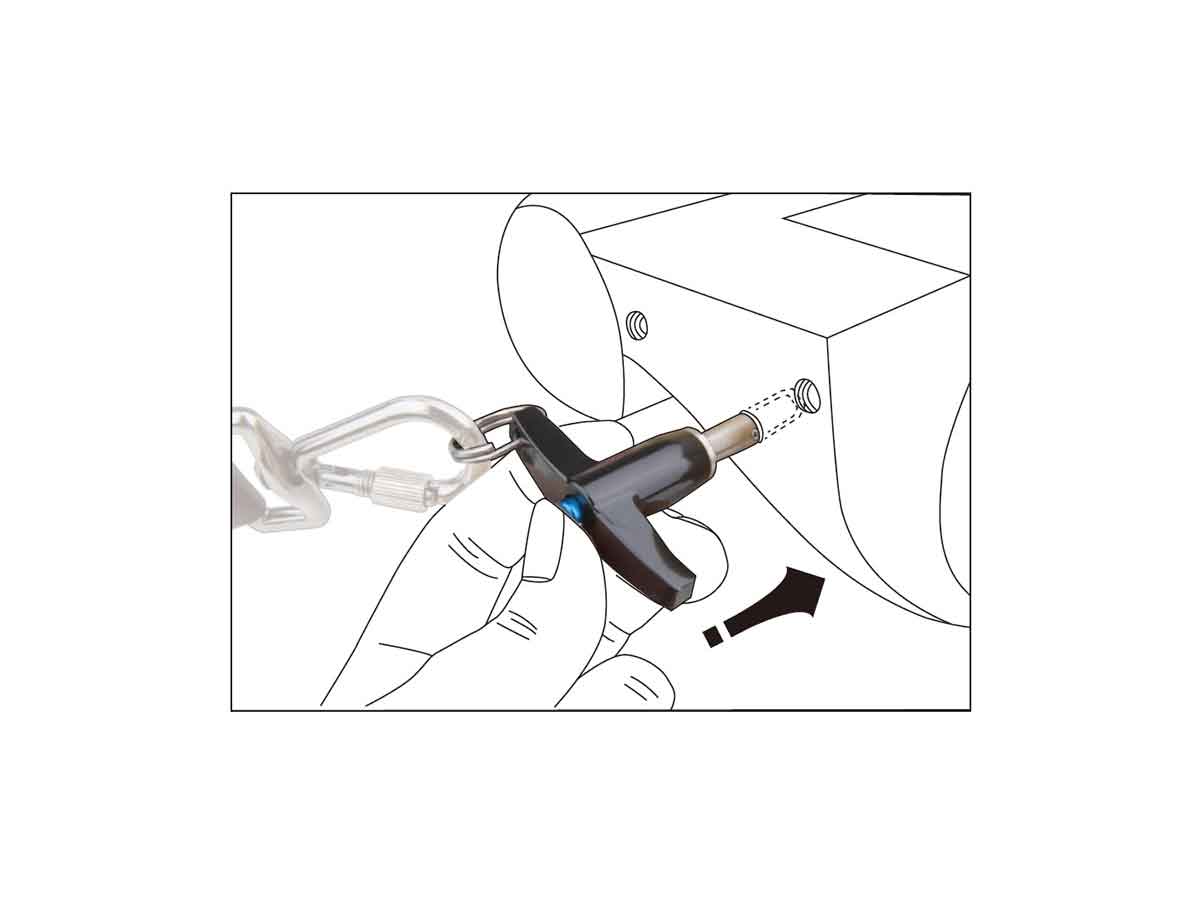 Kupo Quick Release Safety Pin for Arri WCU-4