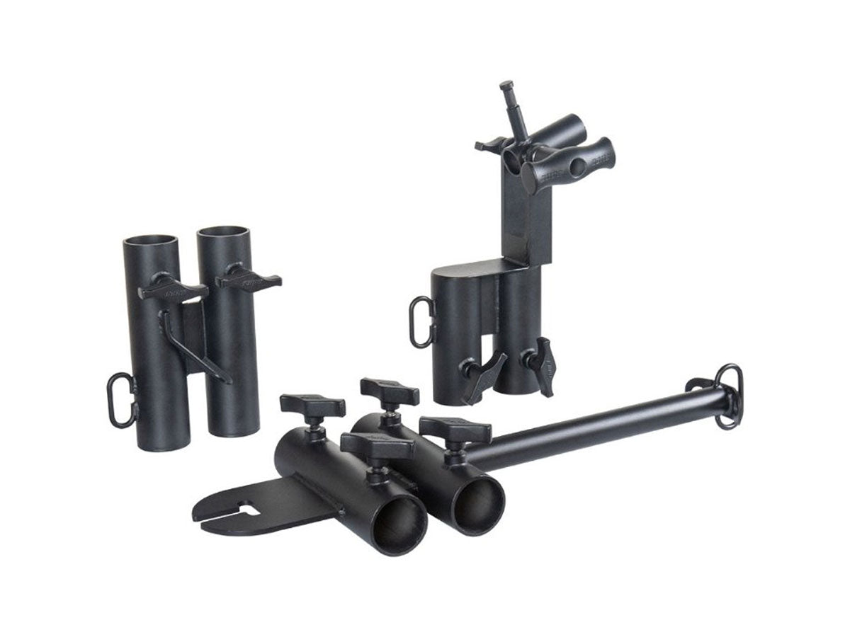 Kupo Double Pipe Boom Rig For Pipe 1-1/2" Sch.40 (48.3mm) - Black