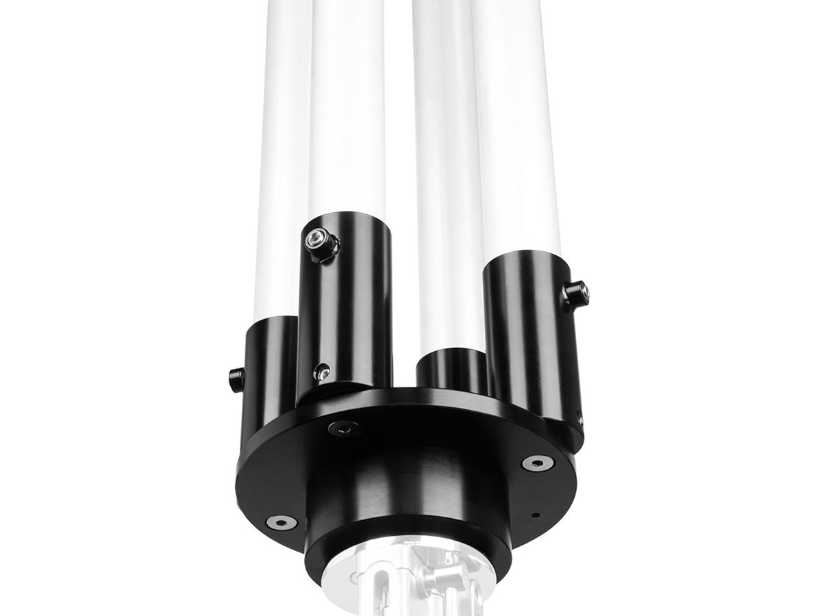 Kupo Euro to Euro Riser w/ Pipe Adapter for 1-1/2" Sch.40 (48.3mm)