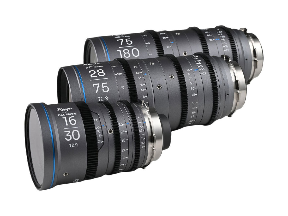 Laowa Ranger Lite 16-30mm / 28-75mm / 75-180mm Full Frame Cine Lens Bundle (PL/EF Mount)