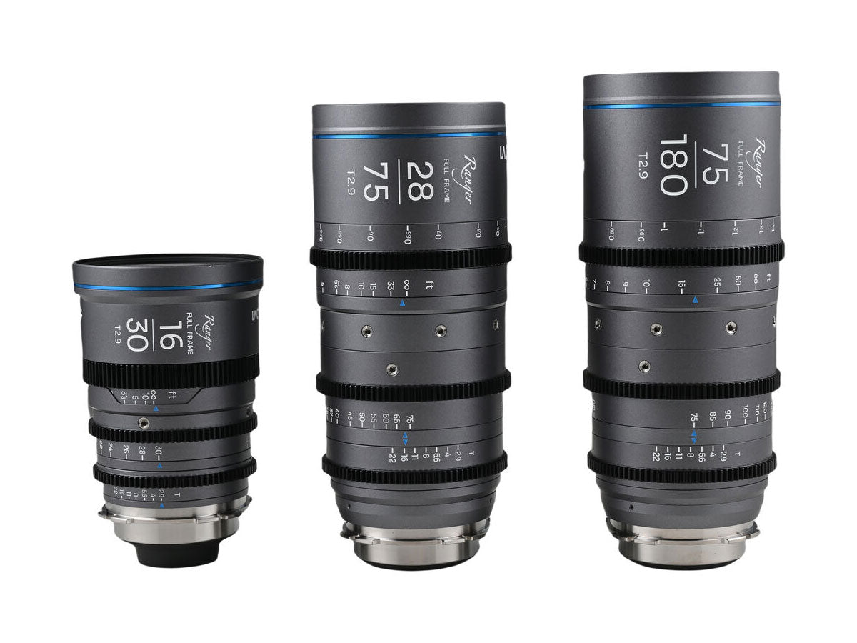 Laowa Ranger Lite 16-30mm / 28-75mm / 75-180mm Full Frame Cine Lens Bundle (PL/EF Mount)