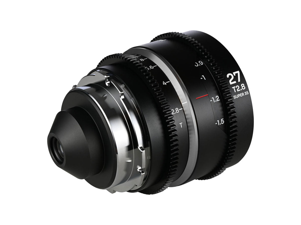 Laowa Nanomorph 27mm T2.8 1.5X S35 Lens (Silver) - PL/EF Mount