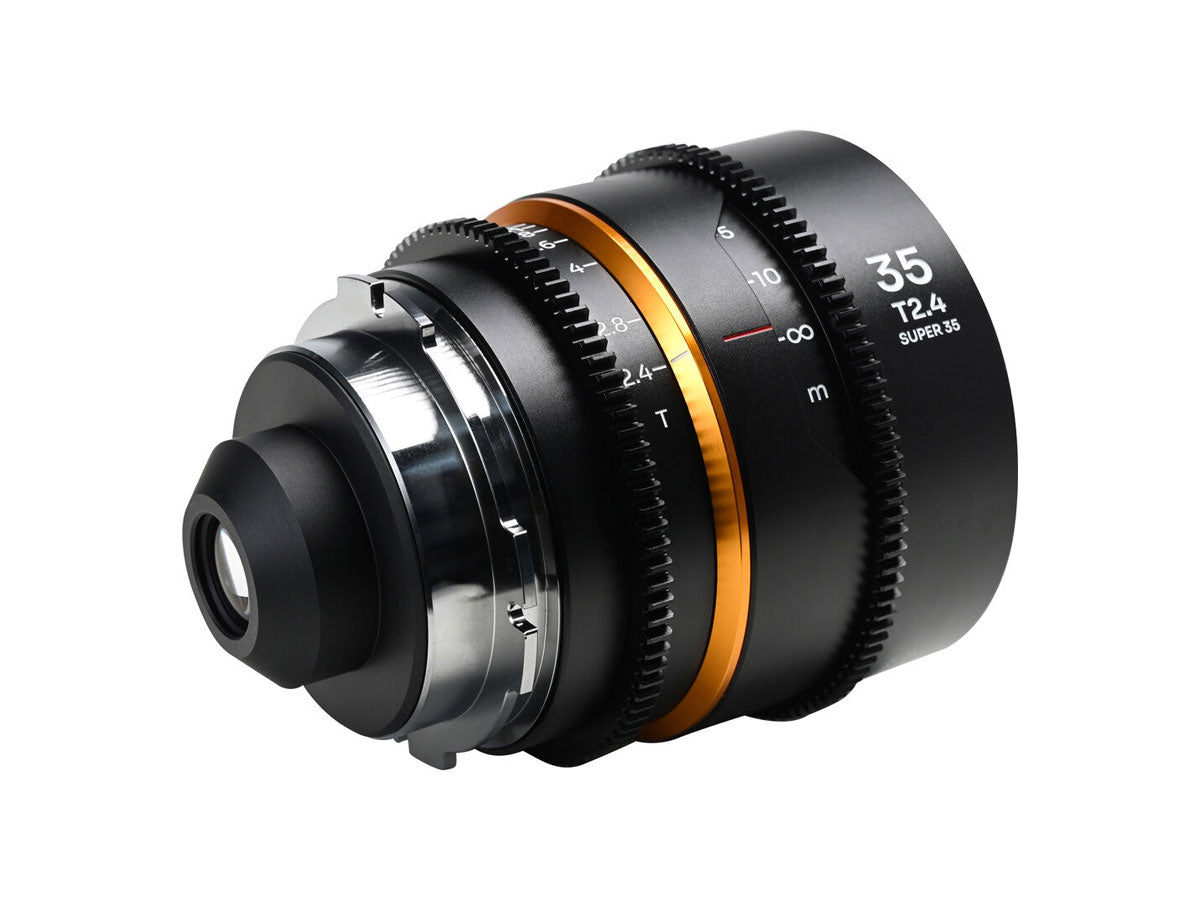 Laowa Nanomorph 35mm T2.4 1.5X S35 Lens (Amber) - PL/EF Mount