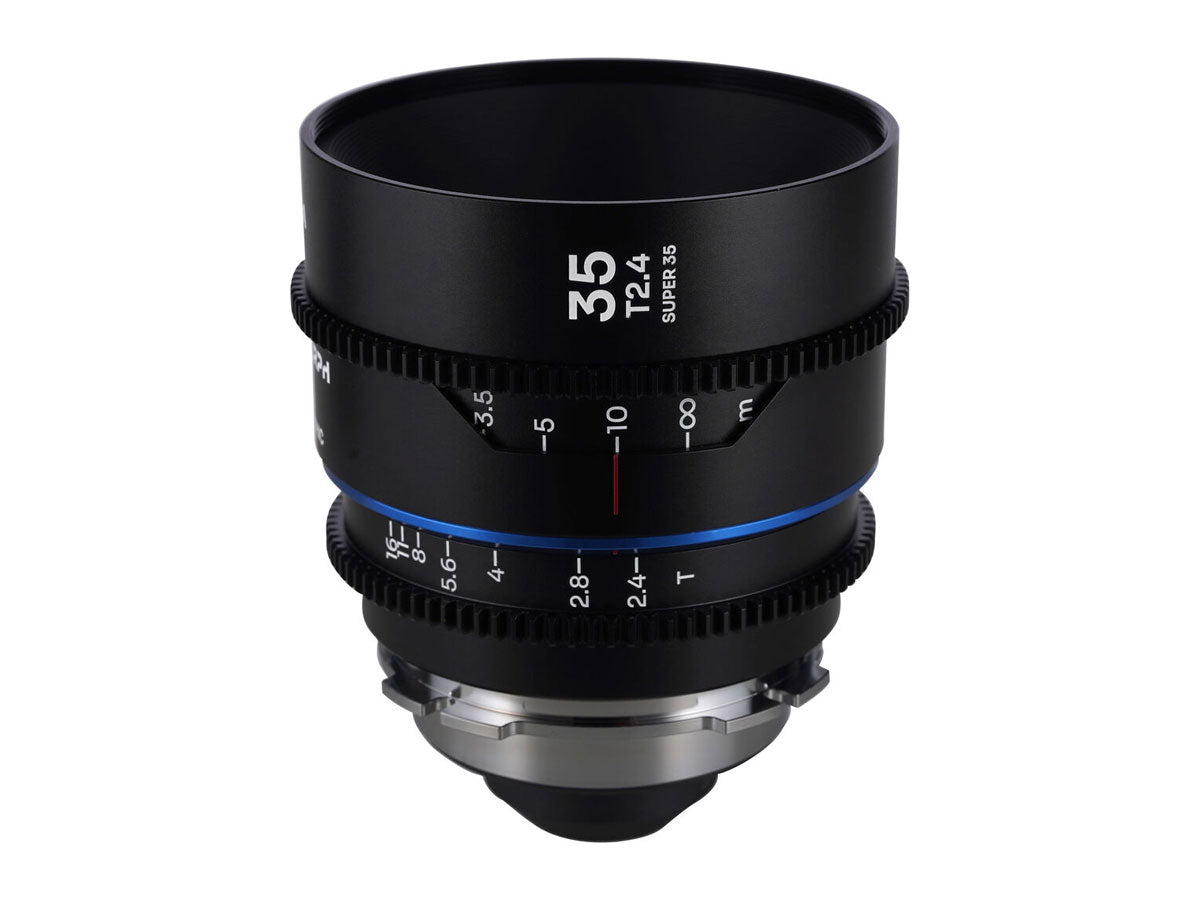 Laowa Nanomorph 35mm T2.4 1.5X S35 Lens (Blue) - PL/EF Mount
