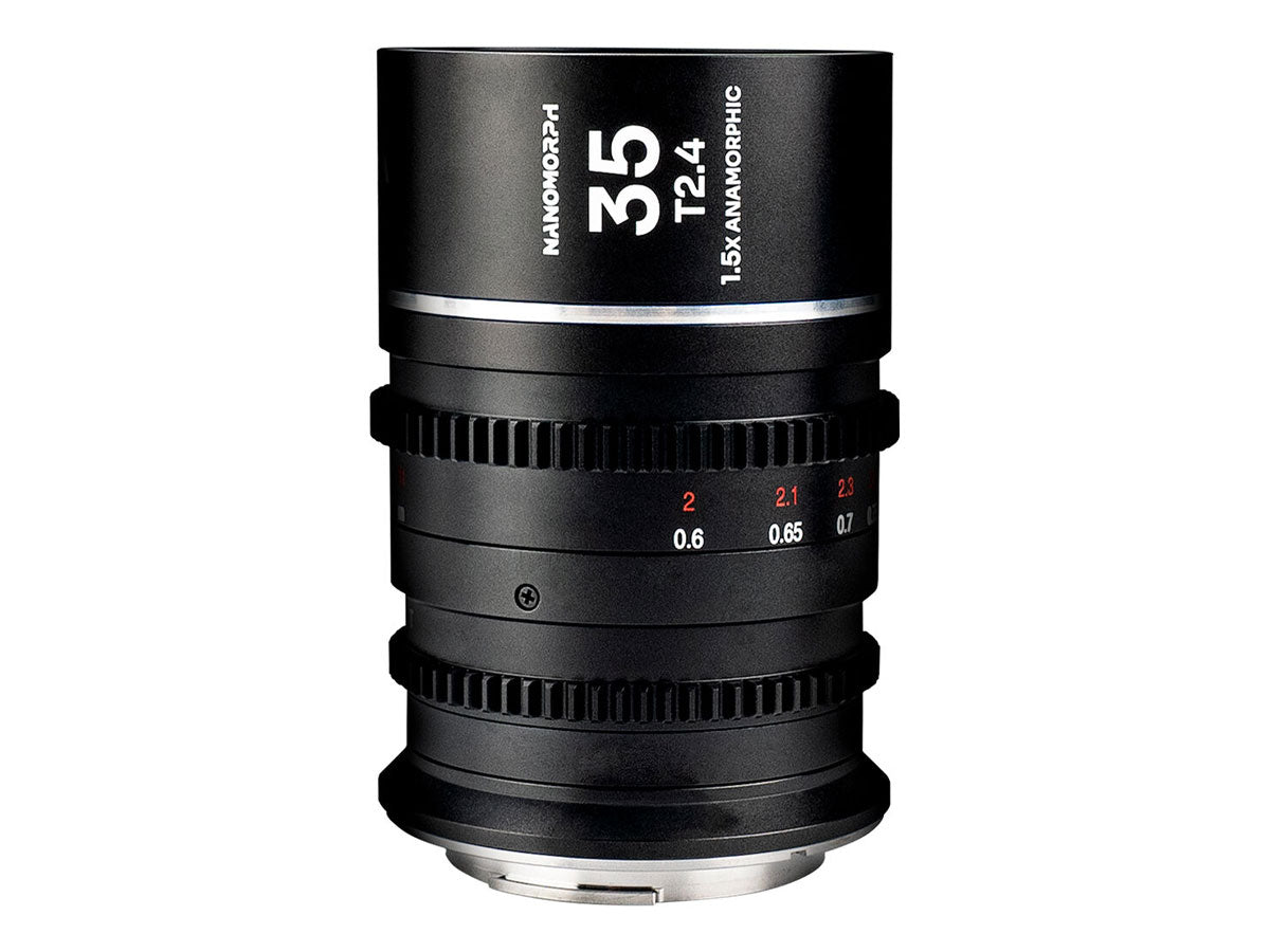Laowa Nanomorph 35mm T2.4 1.5X S35 Lens (Silver) - E Mount