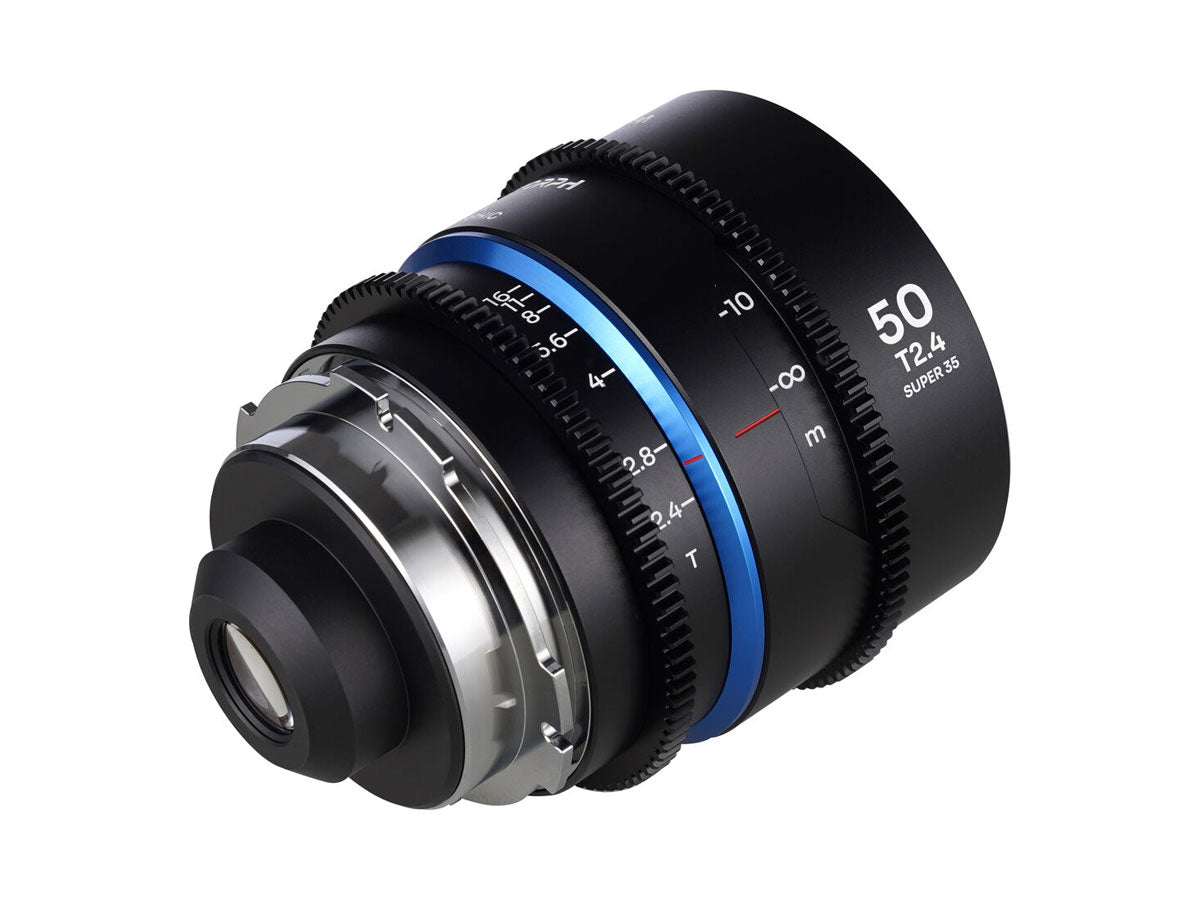 Laowa Nanomorph 50mm T2.4 1.5X S35 Lens (Blue) - PL/EF Mount