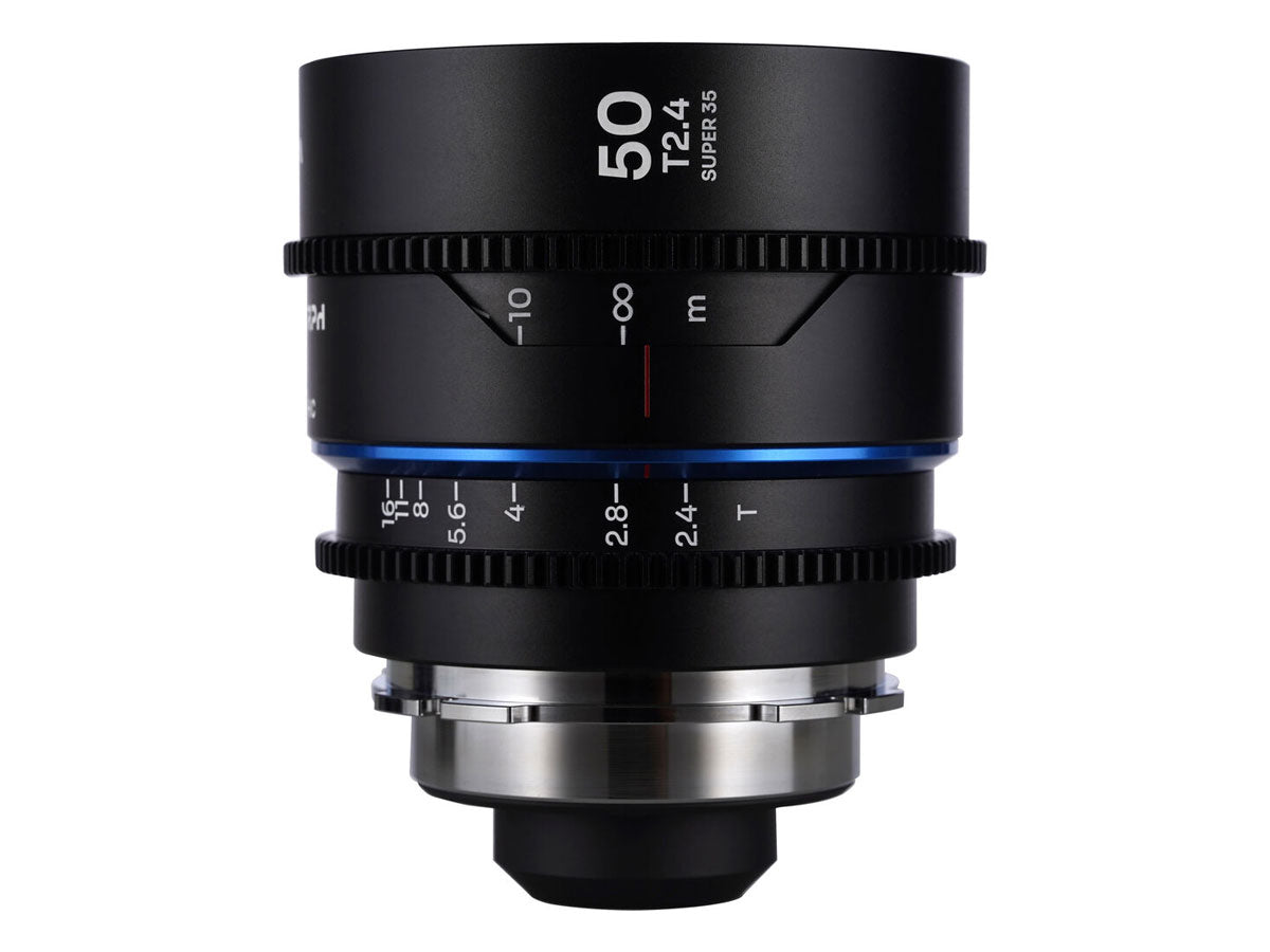 Laowa Nanomorph 50mm T2.4 1.5X S35 Lens (Blue) - PL/EF Mount