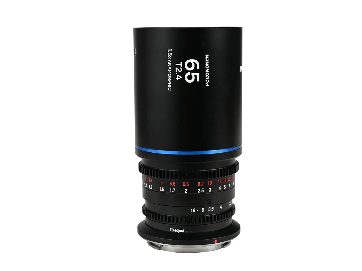 Laowa Nanomorph 65mm T2.4 1.5X S35 - MFT Mount (Blue)