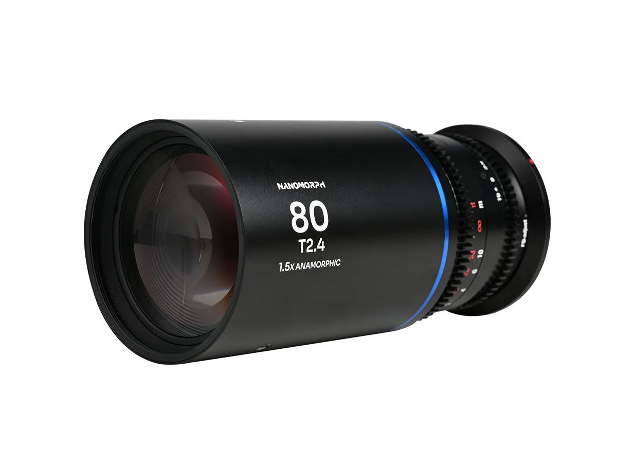 Laowa Nanomorph 80mm T2.4 1.5X S35 - MFT Mount (Blue)