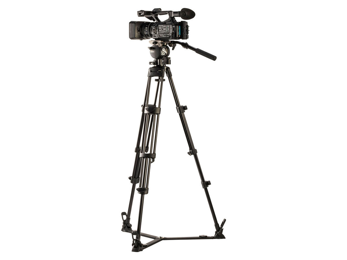 Libec HS-250M Tripod System (W/ H25 Head, Mid-Level Spreader & Case)
