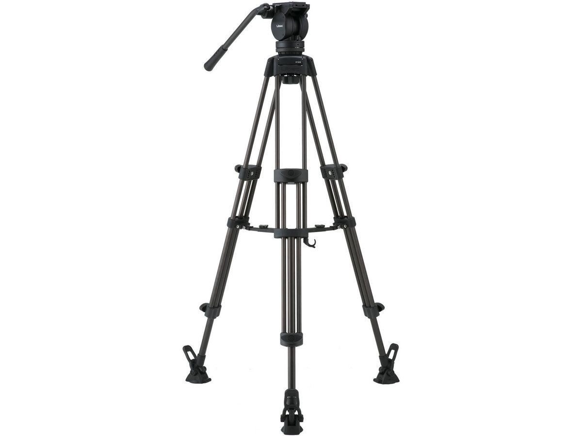 Libec LX5M Tripod System (w/Pan and Tilt Fluid Head and Mid-Level Spreader)