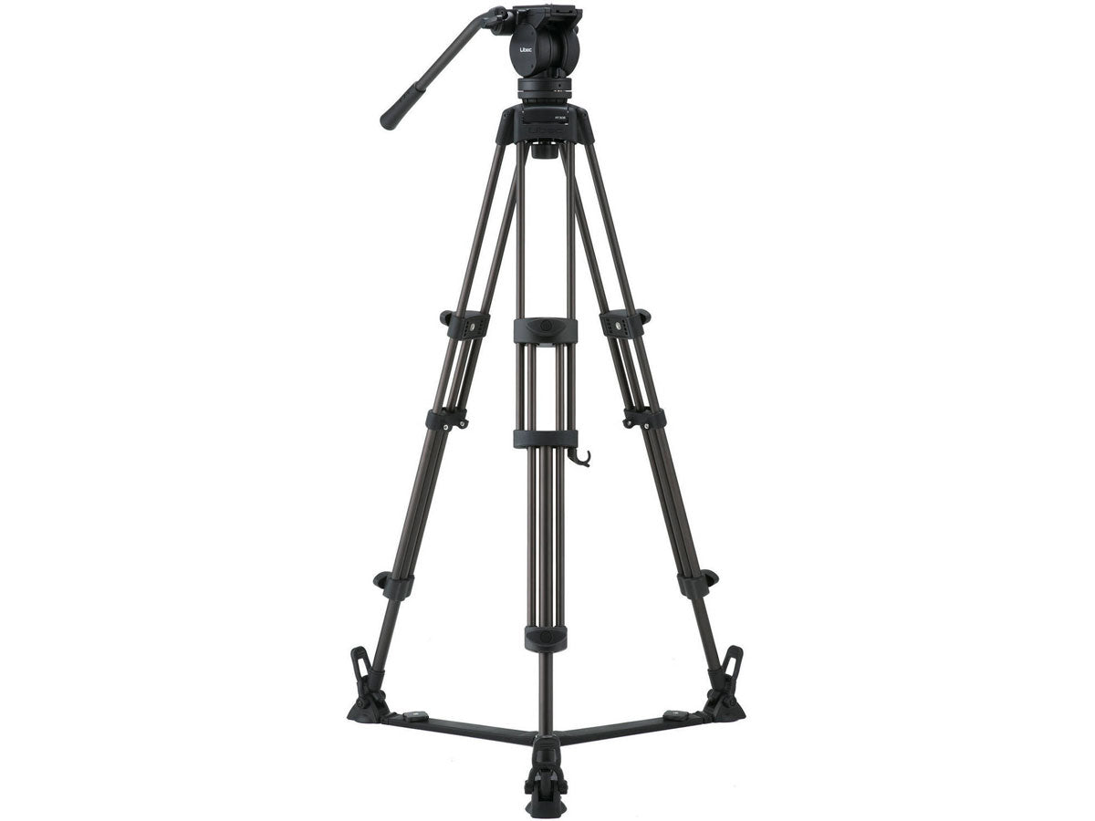 Libec LX5 Tripod System (w/Pan and Tilt Fluid Head and Floor Spreader)