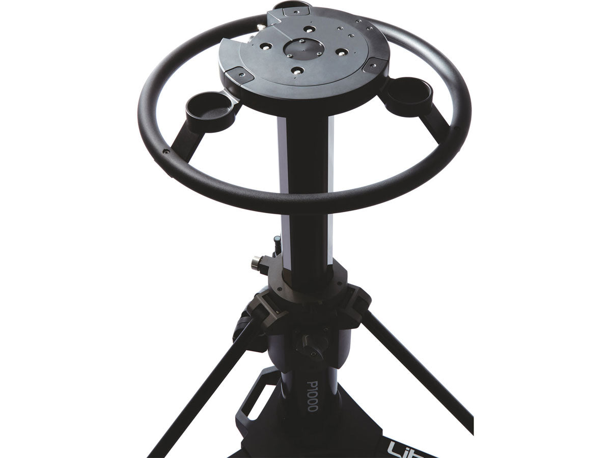 Libec QD-30PD Pedestal System with QH3 Head, P1000 Pedestal Column & DL-15B Dolly