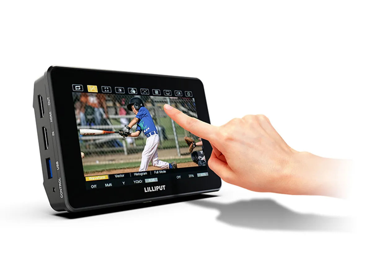 Lilliput HT5S - 5" 2000nit Ultra Bright Touch Control Camera Monitor