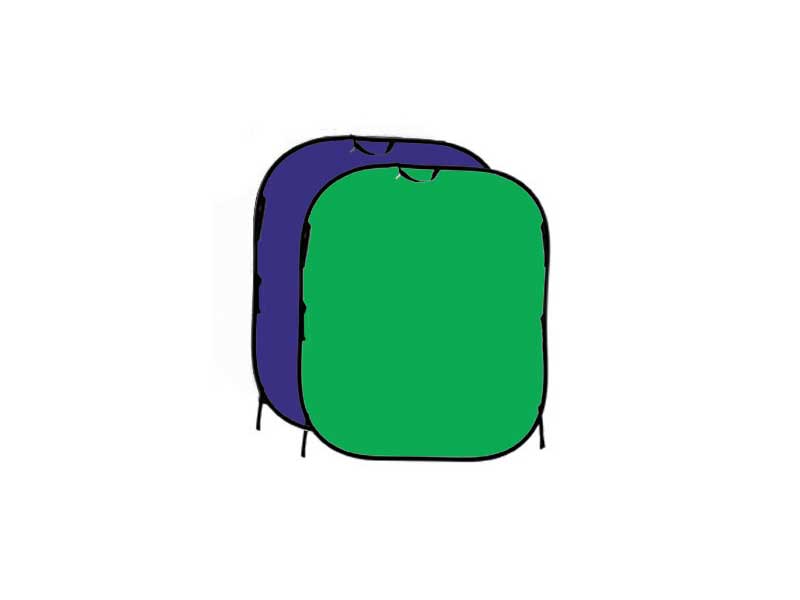 Lastolite Green / Blue Collapsible Chromakey 180x150cm